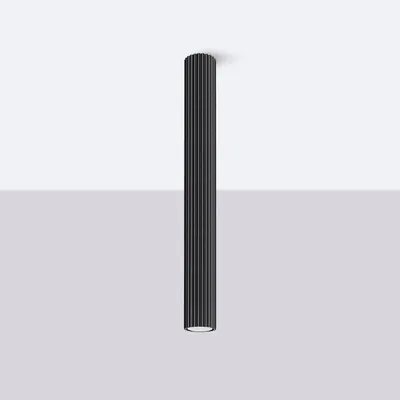 Zdjęcie produktu dla Reflektor spot KARBON czarny 1xGU10x10W aluminium wym:60x6,5x6,5cm IP20 Sollux Lighting