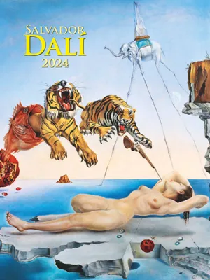 Produktbild von Salvador Dali 2024 - Bild-Kalender 42x56 cm - Kunst-Kalender - Wand-Kalender - Malerei - Alpha Edition