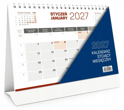 Produktbild von Stehender Monatskalender für das Jahr 2027, Marke: HIT