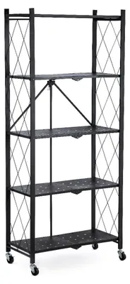 Obrázok produktu pre Sklopivý regál na kolieskach 158x71x31 5x40kg