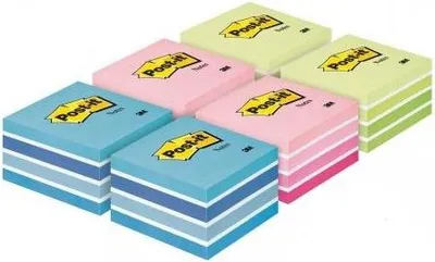 Immagine prodotto di Post-it 2028X6 note adesive, 76 x 76 mm, confezione valore, assortiti