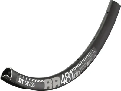 Immagine prodotto di Cerchio DT Swiss RR 481 db (622-22) 24 fori nero (28-29) RDRR48CDPW24SA7546