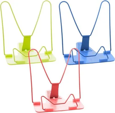 Image de Pupitre pliable en trois parties, fournitures de bureau, accessoires de bureau, fournitures scolaires, étagère réglable.