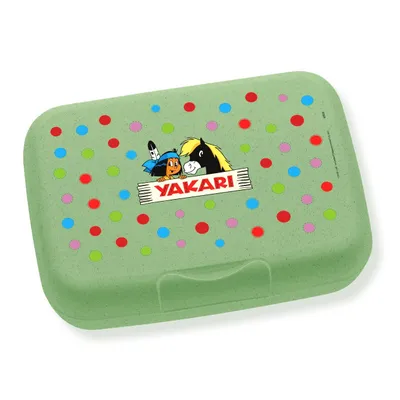 Produktbild von Yakari Brotdose grün "Yakari und kleiner Donner"