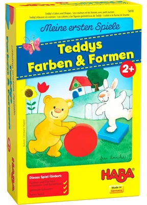 Zdjęcie produktu dla Moje pierwsze gry - kolory i kształty Teddy'ego