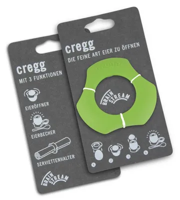 Produktbild von Brainstream Cregg Limette 3in1-Funktion (Eierschneider, Eierbecher, Serviettenring)