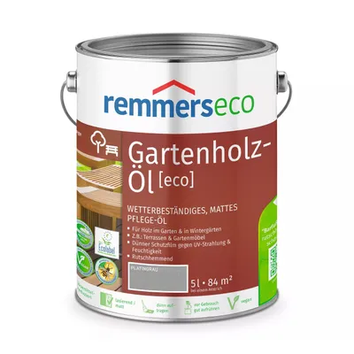 Produktbild von Remmers Patina-Öl [eco] platingrau 5 l, Holzöl grau