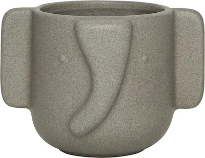 Produktbild von OYOY MINI Übertöpfe L13xW9,6xH9 grau