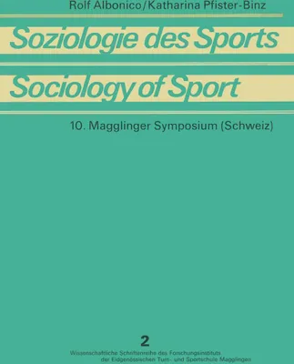 Produktbild von Soziologie des Sports / Sociology of Sport