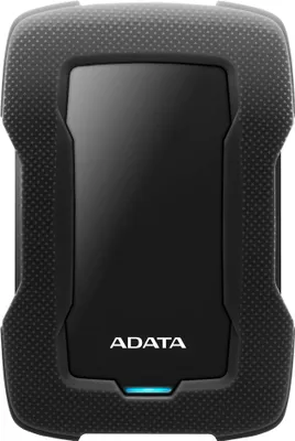 Produktbild von Externe Festplatte ADATA Durable HD330 5TB, Stoßsensor, 2,5", USB 3.2, Schwarz