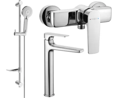Zdjęcie produktu dla Mexen Lynx DF40 zestaw prysznicowy, chrom - 745914DF40-00