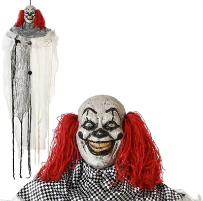 Produktbild von Halloween-Dekoration Clown 175 cm