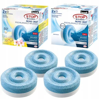 Obrázok produktu pre Ceresit Absorbér vlhkosti Aero 360 Tablety sada 4 ks Scenttral