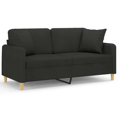 Imagen del producto de Sofá de 2 plazas con cojines tela  140 cm