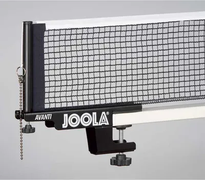 Obrázok produktu pre Sieťka na stolný tenis JOOLA AVANTI - vnútorná súprava na voľný čas - nastaviteľné napätie sieťky, čierna, 183 CM x 15,25 CM