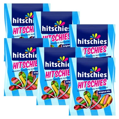 Produktbild von hitschies Kaubonbon Chewy Candy Original Mix 150g (6er Pack)