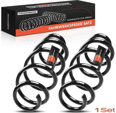 Image de Frankberg 2x Ressort de Suspension Essieu Avant pour VW Golf V 1K1 3.2L 2005-2008