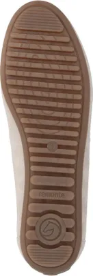 Produktbild von Remonte Damen Leder flache unifarben Slipper D3K00, Größe:39 EU, Farbe:Beige