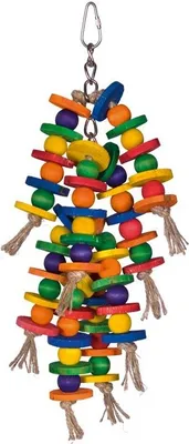 Image de Nobby Jouets pour cages Chaînes en bois avec sisal