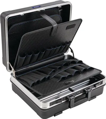 Produktbild von Schalenkoffer B500xT225xH430mm 34,3l ABS-Ku.Alu-Rahmen PROMAT