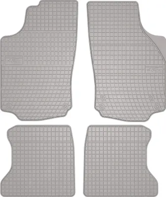 Produktbild von Gummi-Fußmatten für Opel Combo C 2001-2011 – kombivan, Set 4, Befestigung