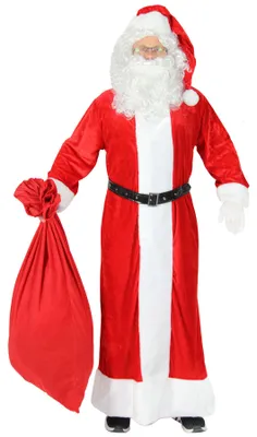 Produktbild von Premium Weihnachtsmann Mantel, Größe M-XXXXL, Größe:XXXL/XXXXL