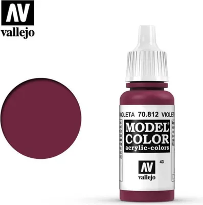 Immagine prodotto di Model Colour Vallejo 70812 Rosso violetto 17 ml colore opaco per aerografo