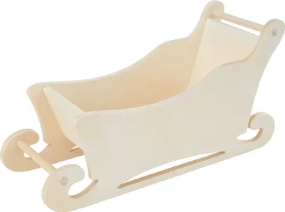 Produktbild von VBS Schlitten, Rohholz, ca. 28x11x15cm