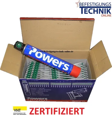 Produktbild von Betonnägel 3,7x20mm HD extra stark + 1xGas für Powers C4 Würth Diga CSM-1 VHT