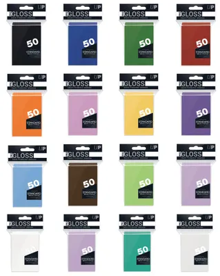 Produktbild von 50 Ultra Pro Standard Sleeves - Gloss (66x91mm)