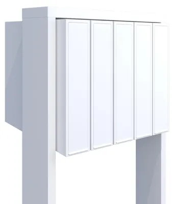 Produktbild von Briefkastenanlage Flag for Five in Weiß