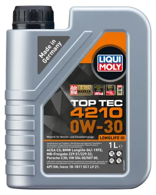 Immagine prodotto di Liqui Moly Top Tec 4210 0W-30 1 l