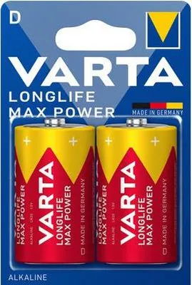 Immagine prodotto di VARTA 4720101422 VARTA Batteria alcalina Longlife Max Power, Mono (D)