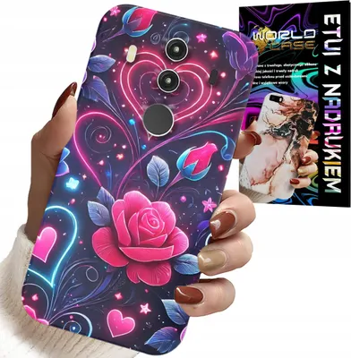 Immagine prodotto di Custodia Per Huawei Mate 10 Pro - Cuore, Rosa, Custodia Per Adolescenti + Vetro