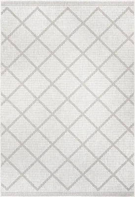 Zdjęcie produktu dla Dywan na taras 80x150cm ,beżowo kremowy dwustronny, sznurkowy płasko tkany