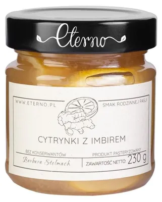 Zdjęcie produktu dla Cytrynki z imbirem 230g Eterno Bacówka