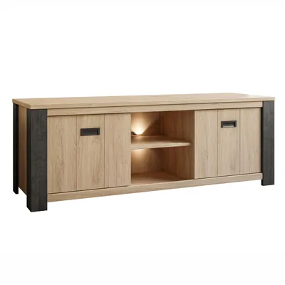 Produktbild von TV-Schrank LOUI 152 cm Eiche Puccini