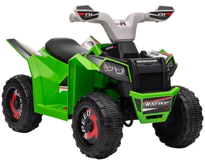 Produktbild von Elektro-Kinderquad, 2,5 km/h, Vorwärts- & Rückwärtsgang, für 18-36 Monate, Grün