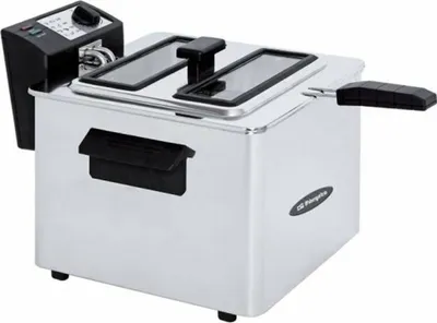 Productafbeelding van Orbegozo FDR 80, 8 liter, Automatische uitschakeling, Roestvrij staal, 3000 W, 230 V, 50 Hz