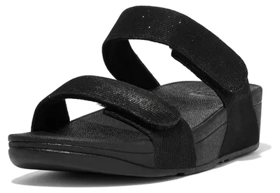 Image de FitFlop Lulu Shimmerlux Slide Sandale Femme