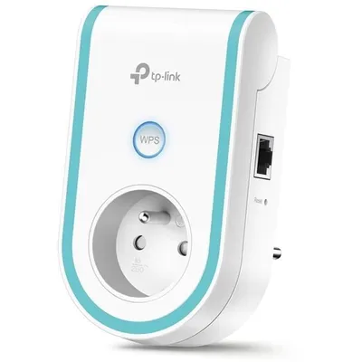 Zdjęcie produktu dla TP-Link RE365 (FR) 1200 Mbit / s WiFi WiFi repeater, 1 port Ethernet, zintegrowane złącze PL