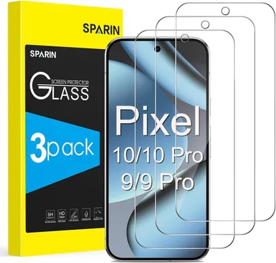 Produktbild von Panzer Schutz Glas Google Pixel 9/9 Pro Displayschutzfolie 9H Härte