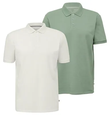 Produktbild von Q/S by S.OLIVER Herren Poloshirt | 2er Pack | 6288