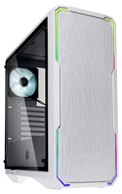 Produktbild von BitFenix Enso Mesh, Tower, PC, Schwarz, Weiß, ATX, EATX, micro ATX, Mini-ITX, Kunststoff, Stahl, Gaming