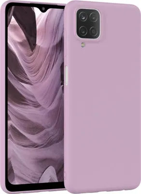 Produktbild von EAZY CASE - TPU Hülle für Samsung Galaxy A12, TPU Case stoßfeste Handyhülle, weiches Cover mit Kameraschutz, Silikonhülle in Lila