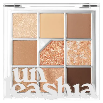 Zdjęcie produktu dla UNLEASHIA - Glitterpedia Eye Palette N°2 All Of Brown, 6.6 g - Paleta cieni do powiek