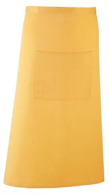 Produktbild von Premier Workwear PR158 | Barschürze Colours - 90 x 80 cm - Hauswäsche: bis 60 °C - Farbe: Sunflower (ca. Pantone 136c) - Größe: 90 x 80 cm