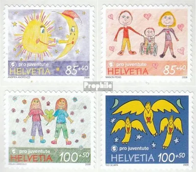 Produktbild von Briefmarken Schweiz 2008 Mi 2082-2085 (kompl.Ausg.) postfrisch Freundschaft