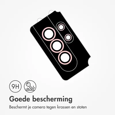 Productafbeelding van imoshion Camera Protector Glas 2-pack voor de Samsung Galaxy S26 Ultra - Pink Gold