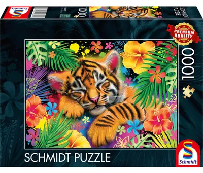 Zdjęcie produktu dla Schmidt Spiele 58889, 1000 szt., Animals, 3 lat(a)